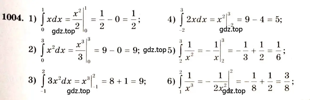 Решение 4. номер 1004 (страница 303) гдз по алгебре 10-11 класс Алимов, Колягин, учебник