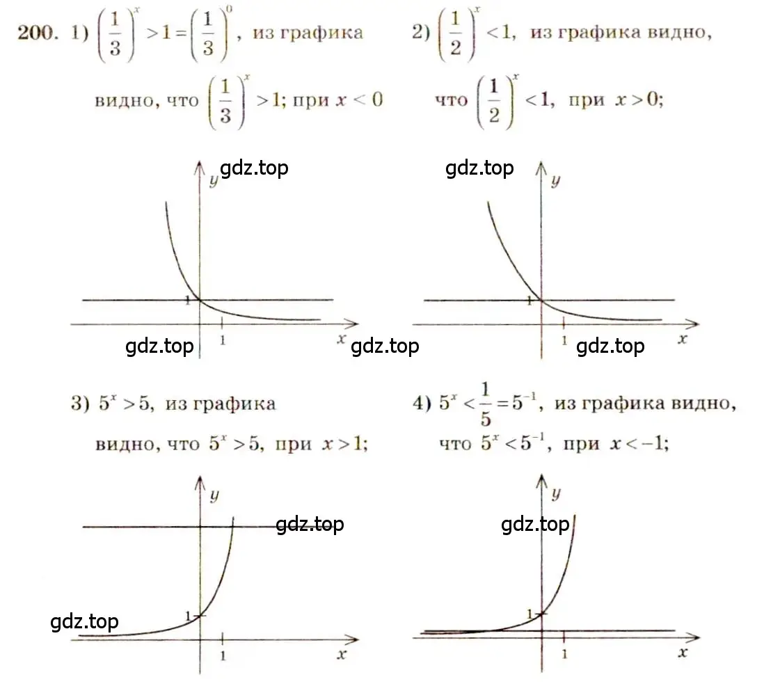 Решение 4. номер 200 (страница 76) гдз по алгебре 10-11 класс Алимов, Колягин, учебник