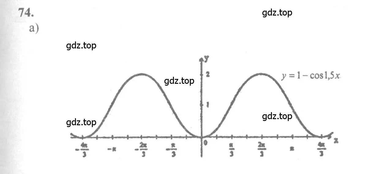 Решение 2. номер 74 (страница 40) гдз по алгебре 10-11 класс Колмогоров, Абрамов, учебник