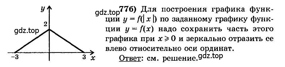 Решение 3. номер 77 (страница 323) гдз по алгебре 10-11 класс Колмогоров, Абрамов, учебник