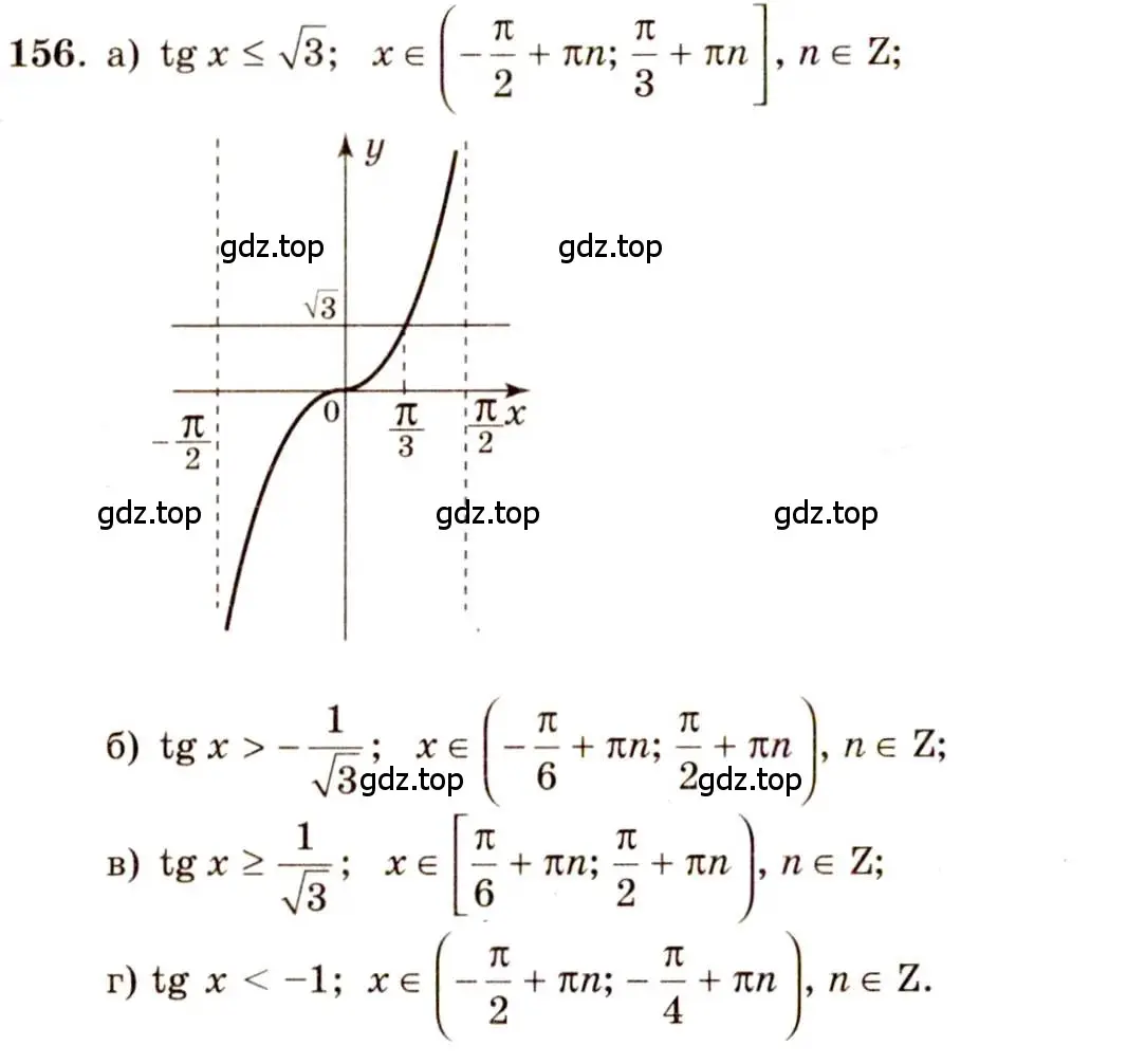 Решение 4. номер 156 (страница 80) гдз по алгебре 10-11 класс Колмогоров, Абрамов, учебник