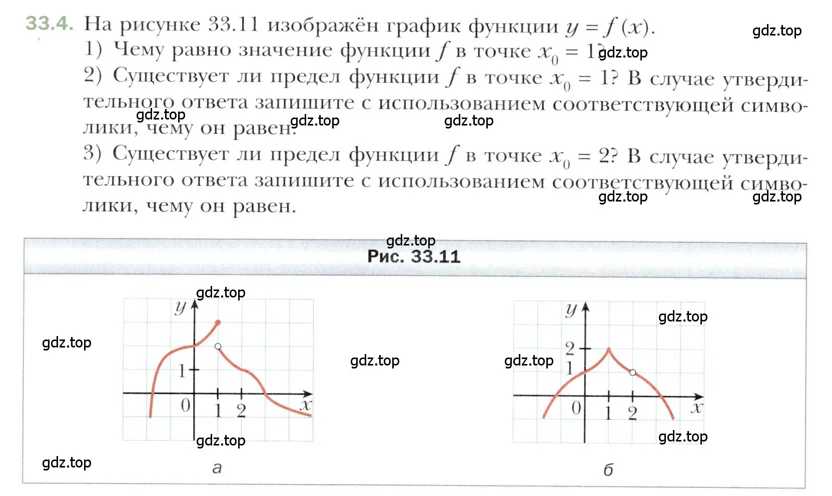 Условие номер 33.4 (страница 244) гдз по алгебре 10 класс Мерзляк, Номировский, учебник