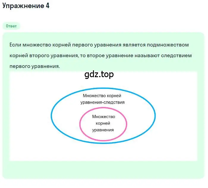 Решение номер 4 (страница 33) гдз по алгебре 10 класс Мерзляк, Номировский, учебник