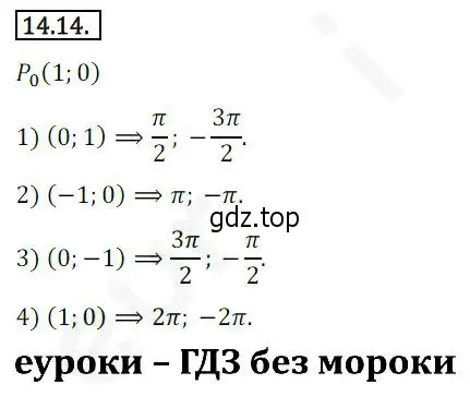 Решение 2. номер 14.14 (страница 115) гдз по алгебре 10 класс Мерзляк, Номировский, учебник