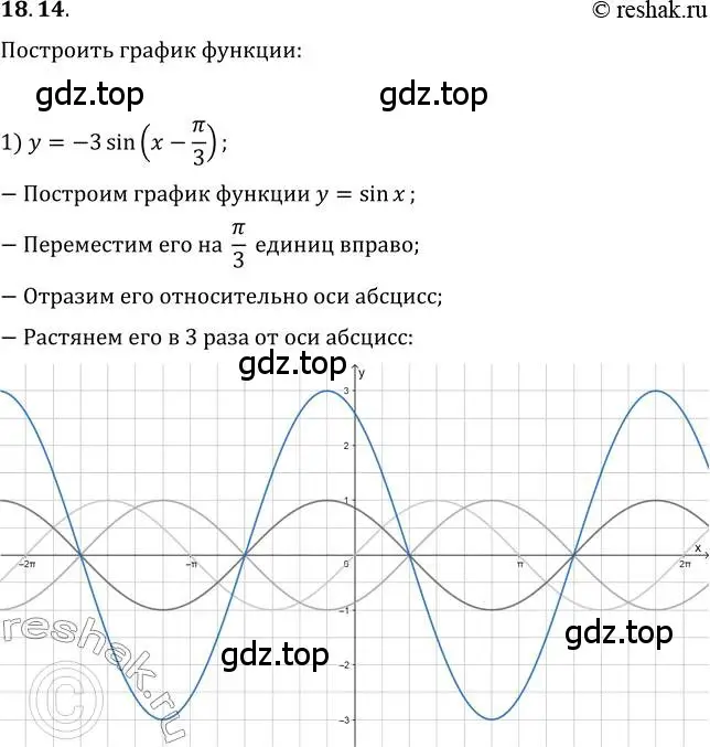 Решение 3. номер 18.14 (страница 142) гдз по алгебре 10 класс Мерзляк, Номировский, учебник
