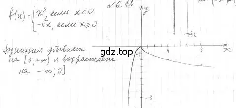 Решение 4. номер 6.18 (страница 54) гдз по алгебре 10 класс Мерзляк, Номировский, учебник