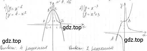 Решение 4. номер 7.16 (страница 60) гдз по алгебре 10 класс Мерзляк, Номировский, учебник