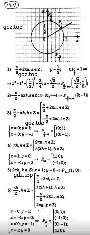 Решение 4. номер 14.19 (страница 116) гдз по алгебре 10 класс Мерзляк, Номировский, учебник