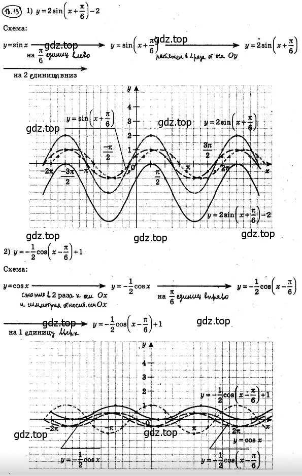 Решение 4. номер 18.13 (страница 142) гдз по алгебре 10 класс Мерзляк, Номировский, учебник
