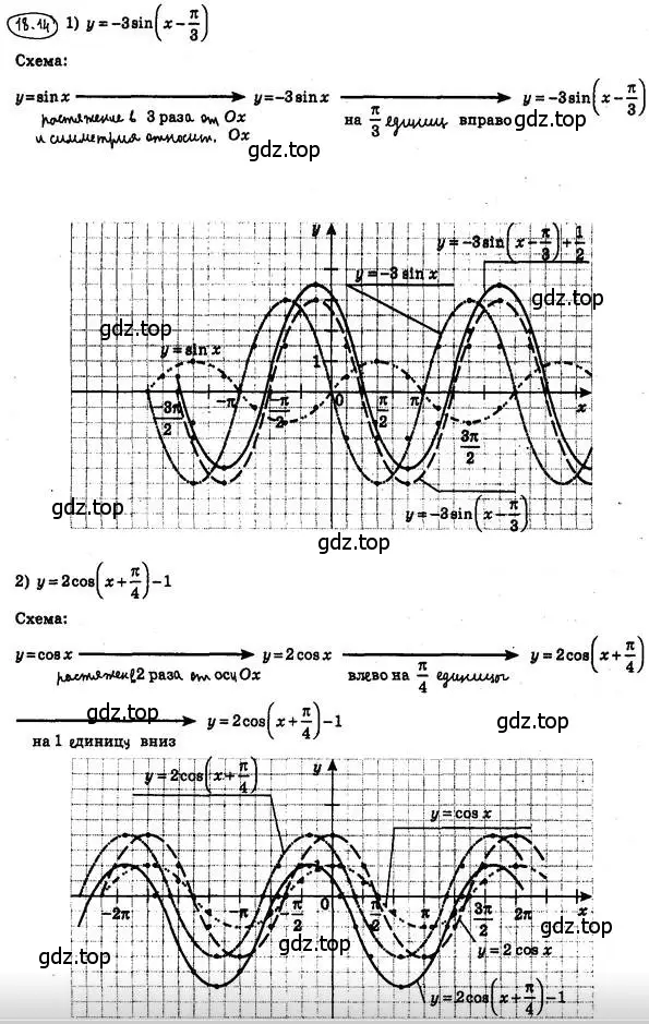 Решение 4. номер 18.14 (страница 142) гдз по алгебре 10 класс Мерзляк, Номировский, учебник