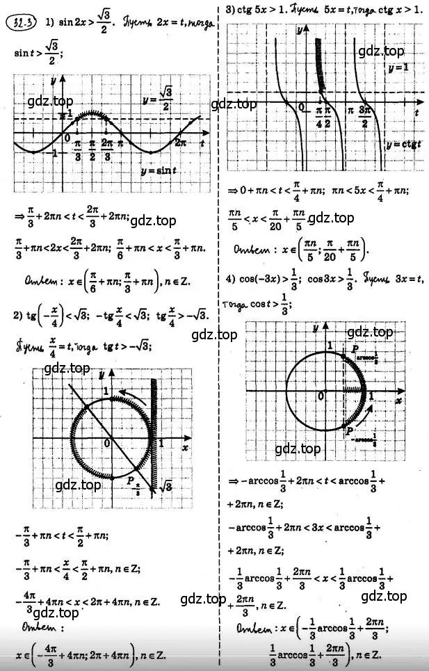 Решение 4. номер 32.3 (страница 234) гдз по алгебре 10 класс Мерзляк, Номировский, учебник