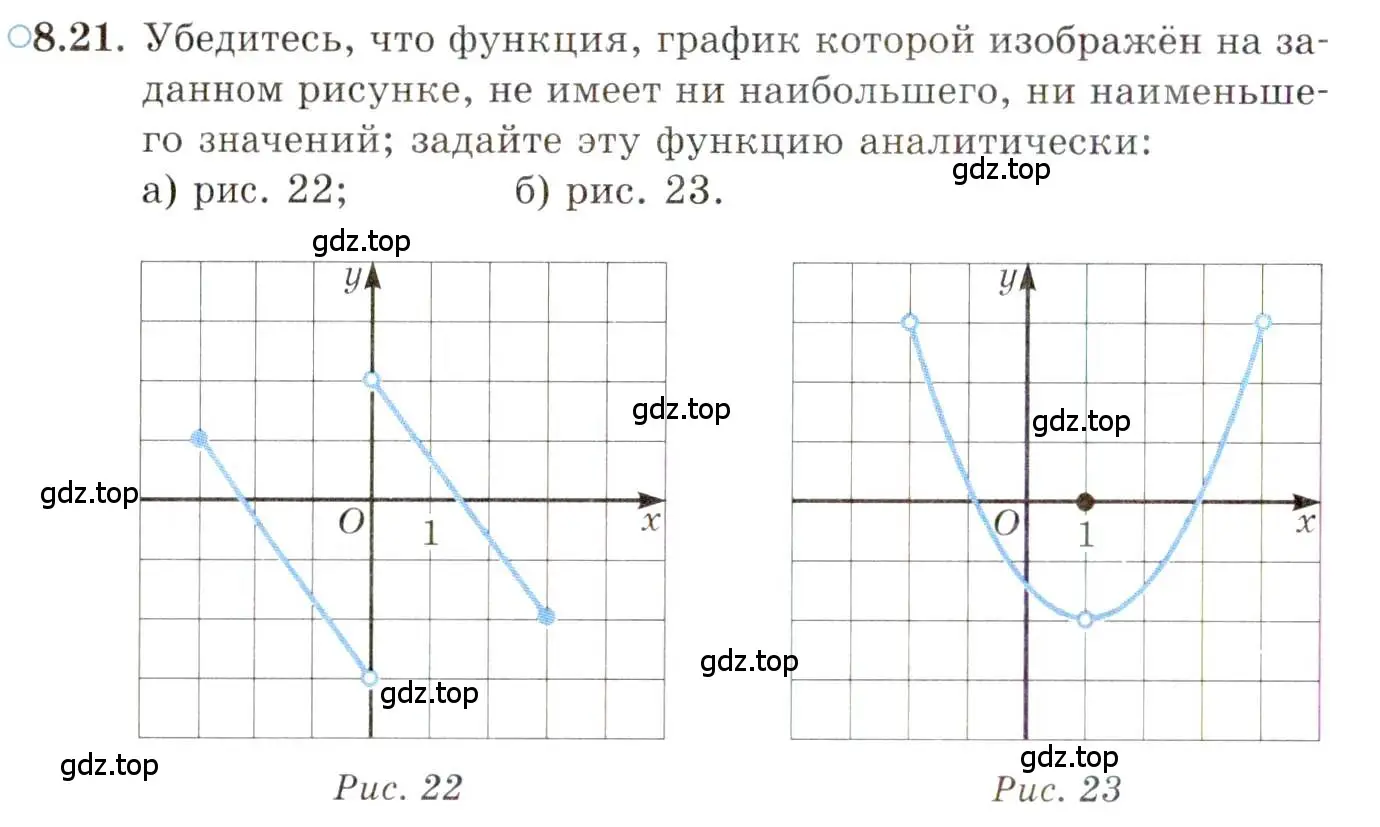 Условие номер 8.21 (страница 60) гдз по алгебре 10 класс Мордкович, Семенов, задачник 2 часть