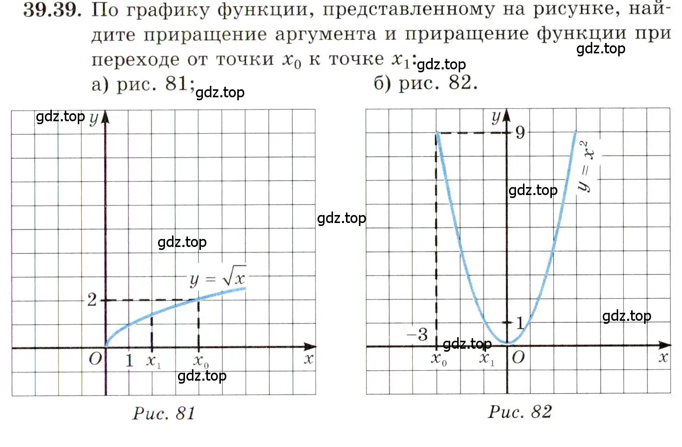 Условие номер 39.39 (страница 233) гдз по алгебре 10 класс Мордкович, Семенов, задачник 2 часть