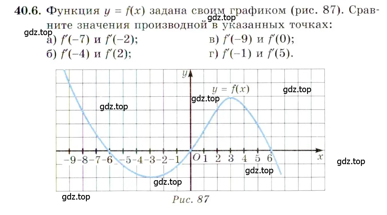 Условие номер 40.6 (страница 236) гдз по алгебре 10 класс Мордкович, Семенов, задачник 2 часть