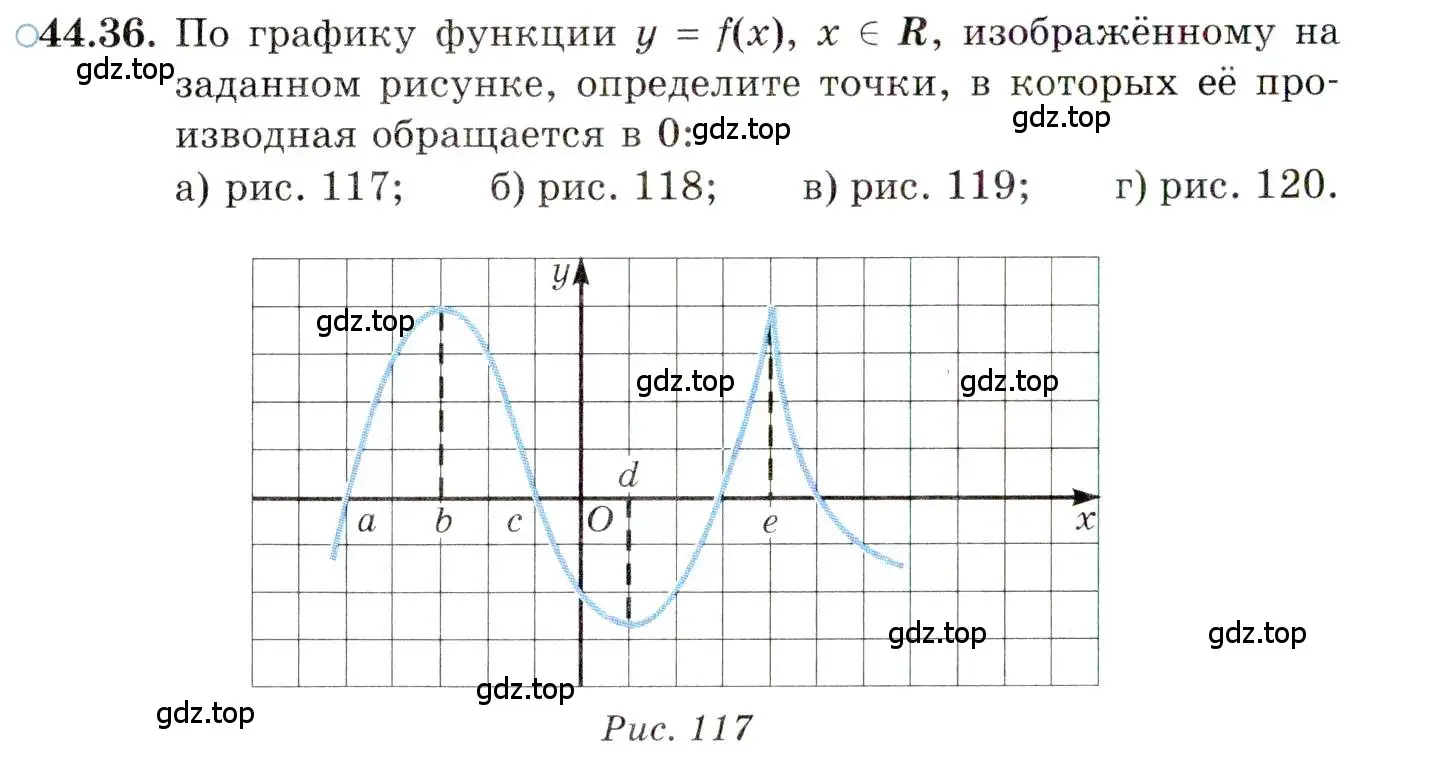 Условие номер 44.36 (страница 272) гдз по алгебре 10 класс Мордкович, Семенов, задачник 2 часть