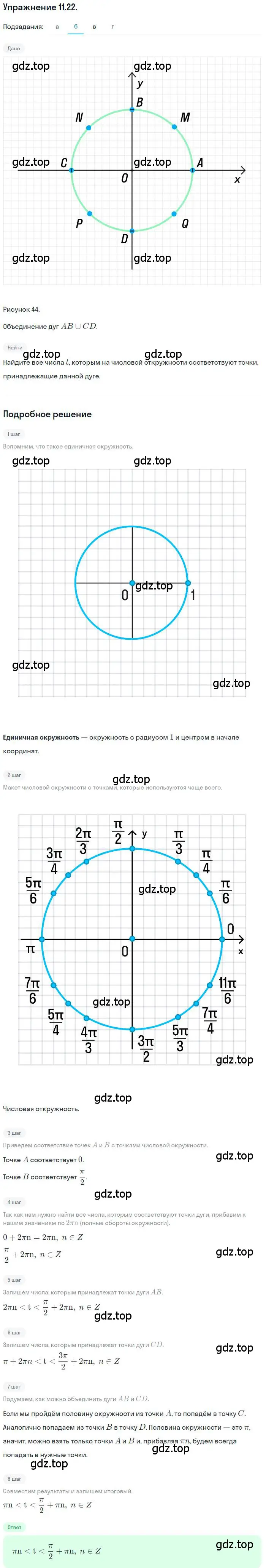 Решение номер 11.22 (страница 83) гдз по алгебре 10 класс Мордкович, Семенов, задачник 2 часть