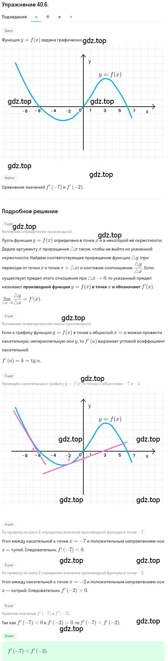 Решение номер 40.6 (страница 236) гдз по алгебре 10 класс Мордкович, Семенов, задачник 2 часть