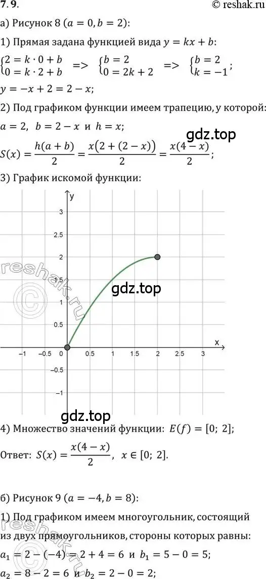 Решение 2. номер 7.9 (страница 44) гдз по алгебре 10 класс Мордкович, Семенов, задачник 2 часть