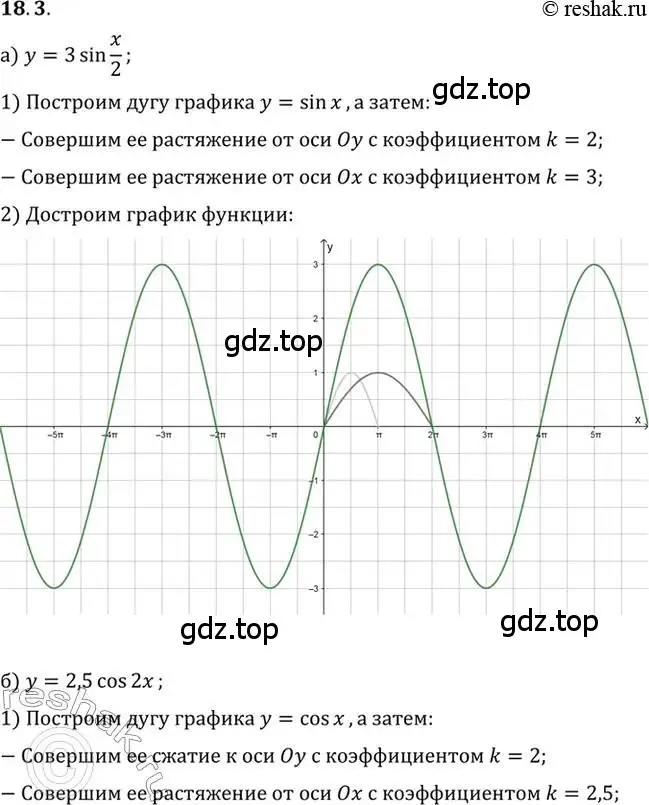 Решение 2. номер 18.3 (страница 117) гдз по алгебре 10 класс Мордкович, Семенов, задачник 2 часть