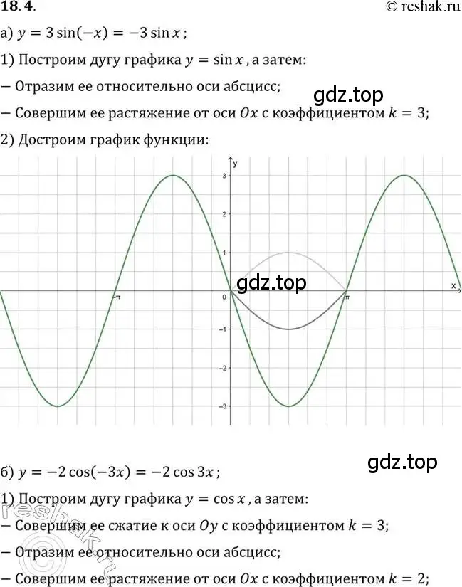 Решение 2. номер 18.4 (страница 117) гдз по алгебре 10 класс Мордкович, Семенов, задачник 2 часть