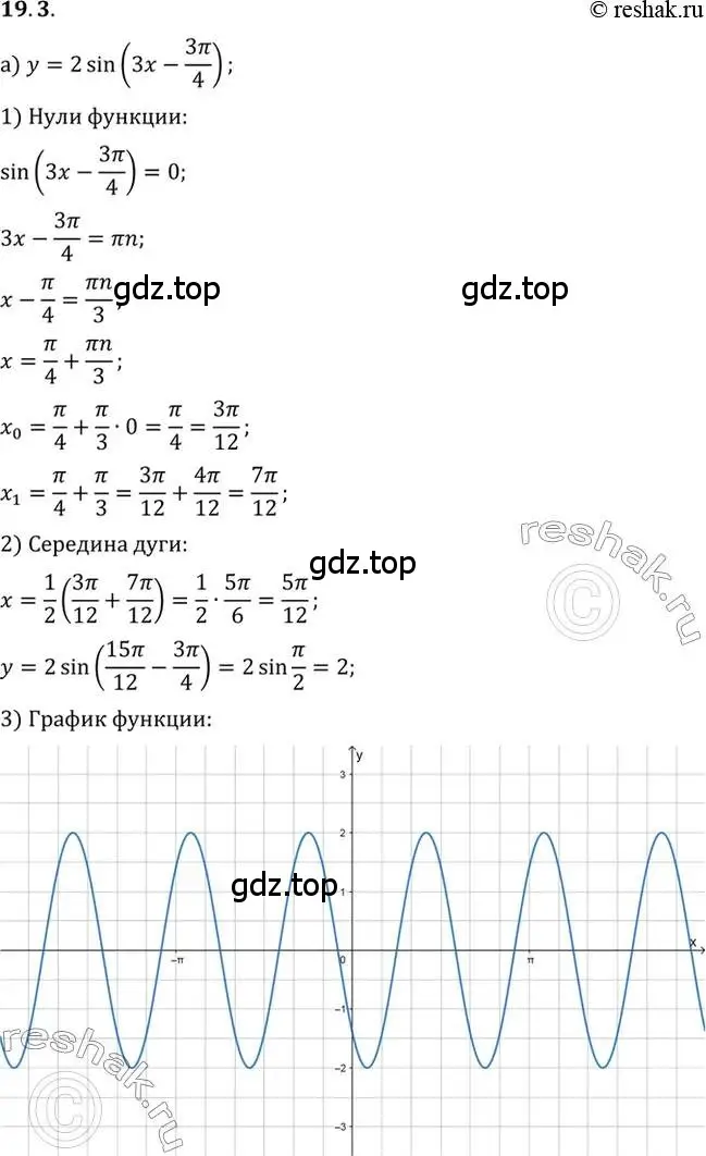 Решение 2. номер 19.3 (страница 120) гдз по алгебре 10 класс Мордкович, Семенов, задачник 2 часть