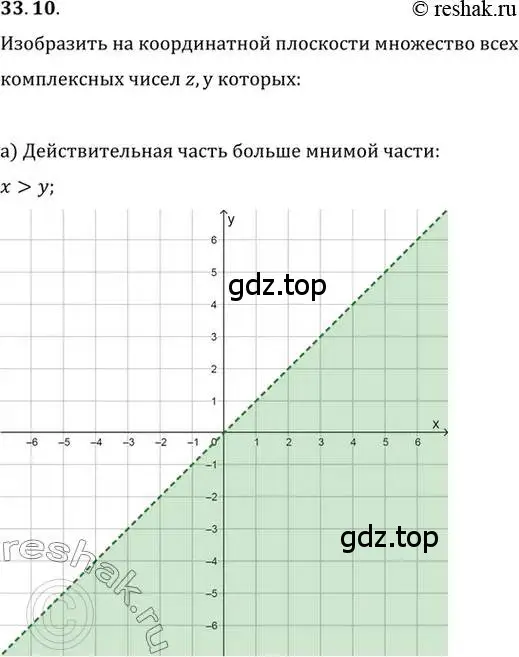 Решение 2. номер 33.10 (страница 196) гдз по алгебре 10 класс Мордкович, Семенов, задачник 2 часть