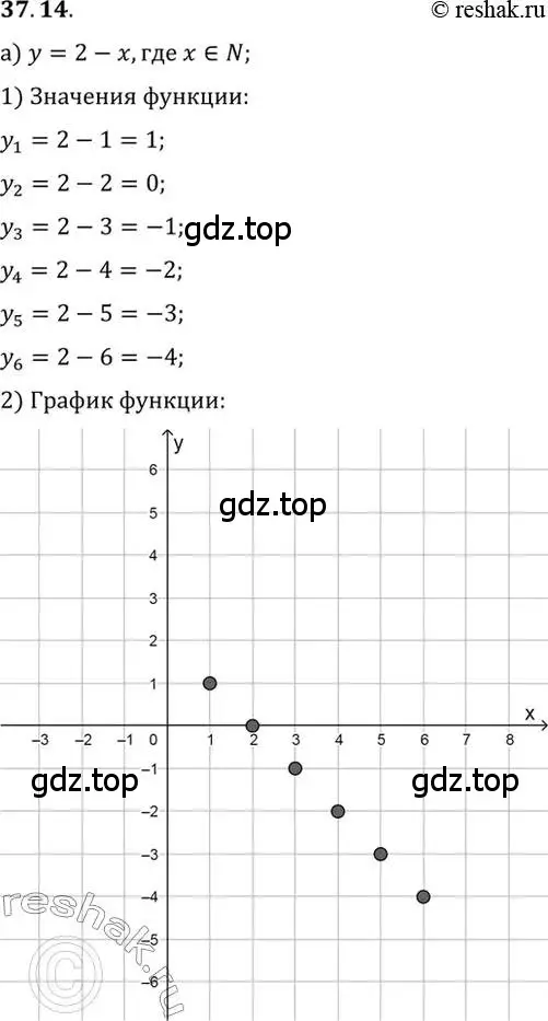 Решение 2. номер 37.14 (страница 213) гдз по алгебре 10 класс Мордкович, Семенов, задачник 2 часть