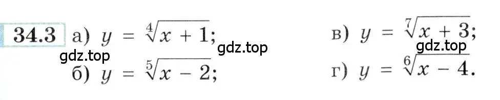 Условие номер 34.3 (страница 131) гдз по алгебре 10-11 класс Мордкович, Семенов, задачник