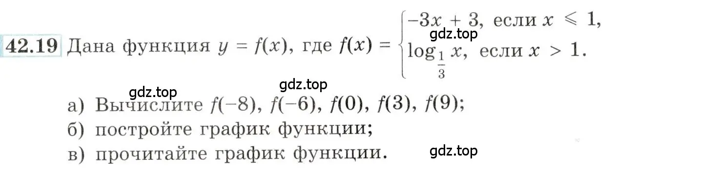 Условие номер 42.19 (страница 173) гдз по алгебре 10-11 класс Мордкович, Семенов, задачник