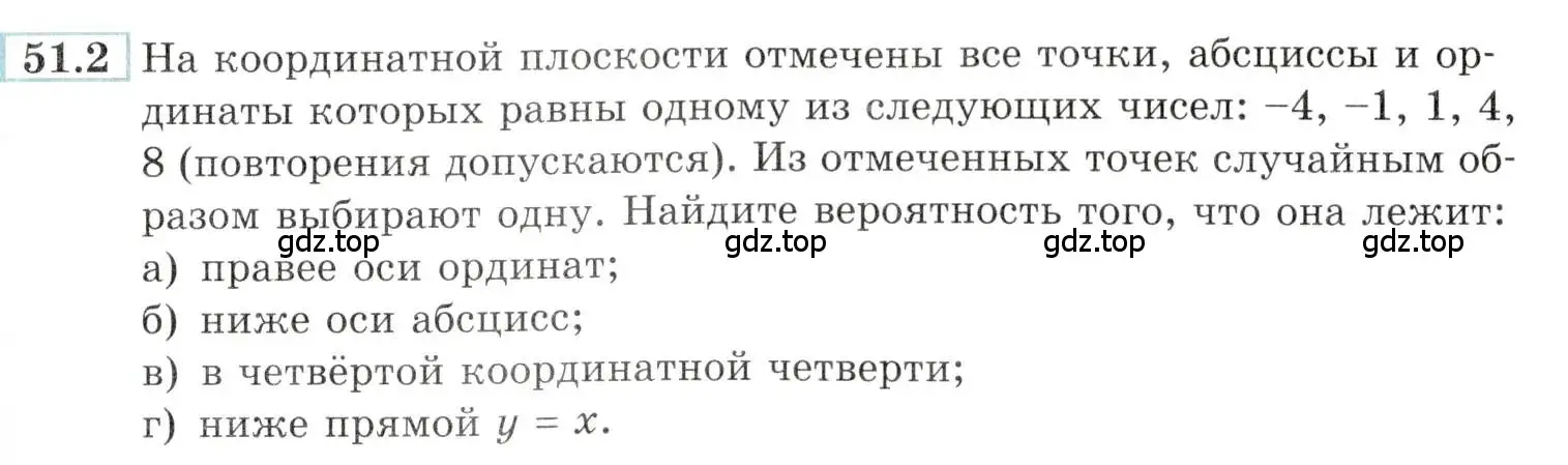 Условие номер 51.2 (страница 205) гдз по алгебре 10-11 класс Мордкович, Семенов, задачник