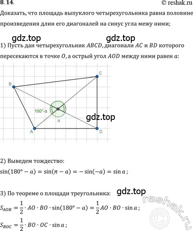 Решение 2. номер 8.14 (страница 26) гдз по алгебре 10-11 класс Мордкович, Семенов, задачник