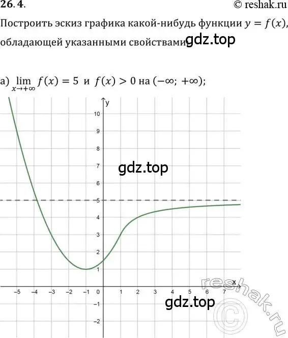 Решение 2. номер 26.4 (страница 88) гдз по алгебре 10-11 класс Мордкович, Семенов, задачник