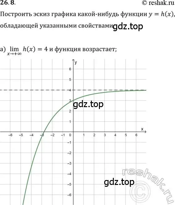 Решение 2. номер 26.8 (страница 89) гдз по алгебре 10-11 класс Мордкович, Семенов, задачник