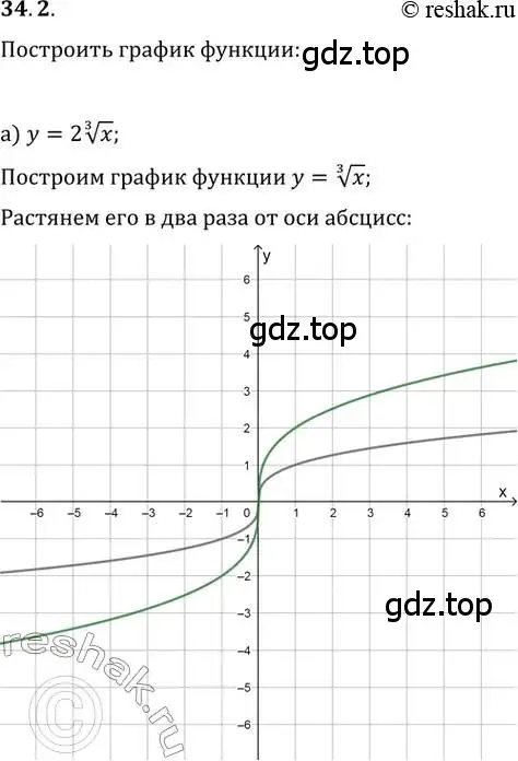 Решение 2. номер 34.2 (страница 131) гдз по алгебре 10-11 класс Мордкович, Семенов, задачник