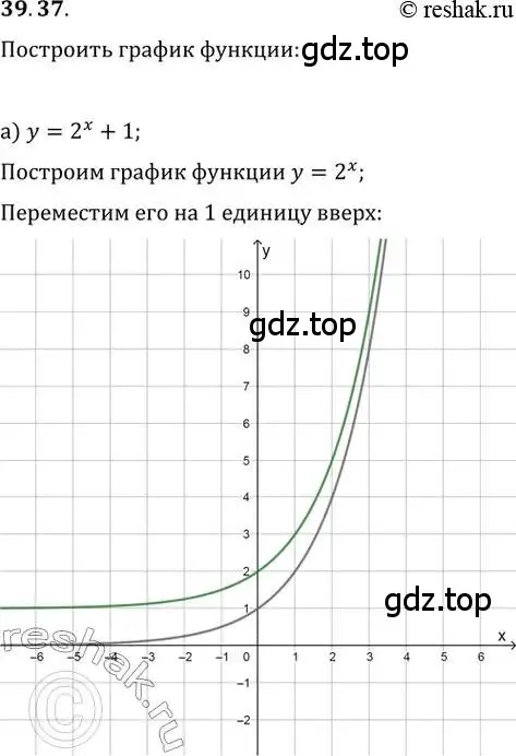 Решение 2. номер 39.37 (страница 158) гдз по алгебре 10-11 класс Мордкович, Семенов, задачник