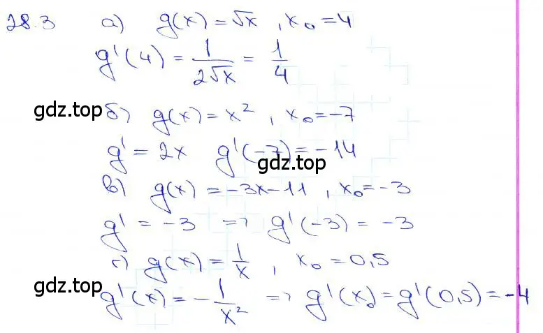 Решение 3. номер 28.3 (страница 98) гдз по алгебре 10-11 класс Мордкович, Семенов, задачник