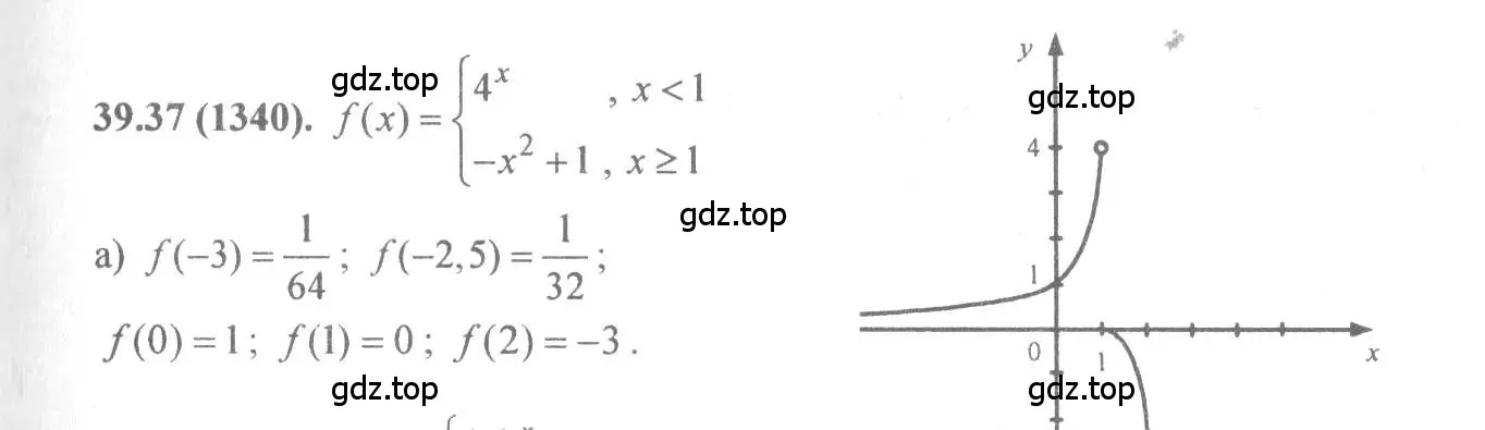 Решение 4. номер 39.37 (страница 158) гдз по алгебре 10-11 класс Мордкович, Семенов, задачник