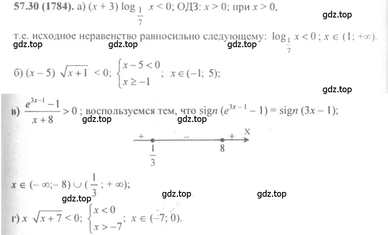 Решение 4. номер 57.30 (страница 226) гдз по алгебре 10-11 класс Мордкович, Семенов, задачник