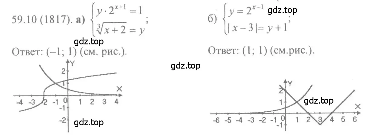 Решение 4. номер 59.10 (страница 231) гдз по алгебре 10-11 класс Мордкович, Семенов, задачник