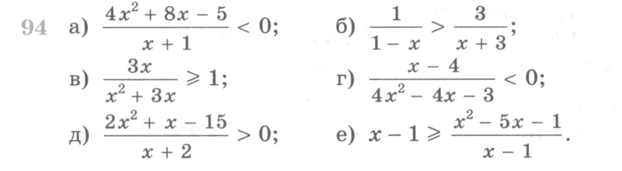 Условие номер 94 (страница 373) гдз по алгебре 10 класс Никольский, Потапов, учебник
