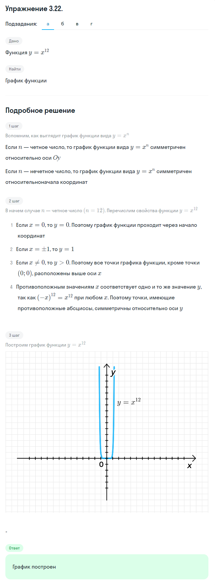 Решение номер 3.22 (страница 100) гдз по алгебре 10 класс Никольский, Потапов, учебник