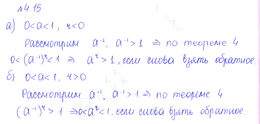 Решение 2. номер 4.15 (страница 129) гдз по алгебре 10 класс Никольский, Потапов, учебник