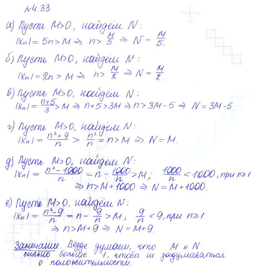 Решение 2. номер 4.33 (страница 134) гдз по алгебре 10 класс Никольский, Потапов, учебник