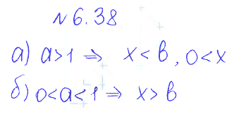 Решение 2. номер 6.38 (страница 181) гдз по алгебре 10 класс Никольский, Потапов, учебник