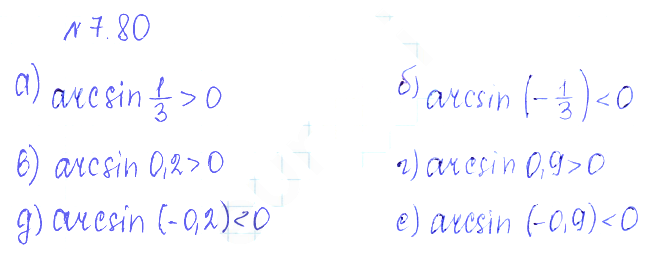 Решение 2. номер 7.80 (страница 220) гдз по алгебре 10 класс Никольский, Потапов, учебник