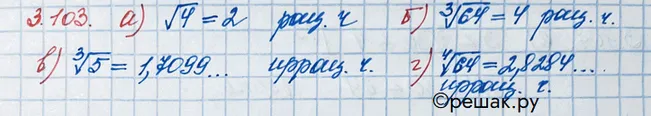 Решение 3. номер 3.103 (страница 121) гдз по алгебре 10 класс Никольский, Потапов, учебник