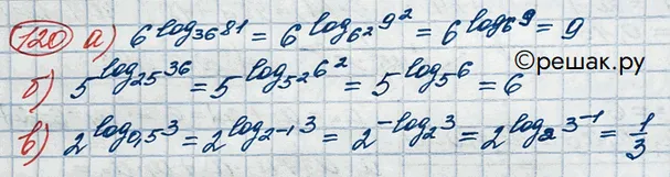 Решение 3. номер 120 (страница 377) гдз по алгебре 10 класс Никольский, Потапов, учебник