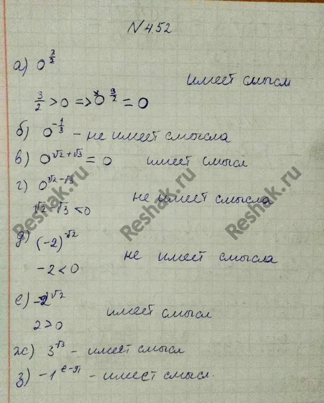 Решение 4. номер 4.52 (страница 143) гдз по алгебре 10 класс Никольский, Потапов, учебник