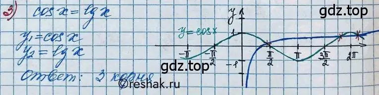 Решение 2. номер 3 (страница 46) гдз по алгебре 11 класс Колягин, Ткачева, учебник