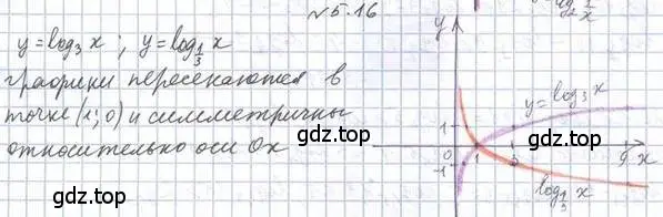 Решение номер 5.16 (страница 42) гдз по алгебре 11 класс Мерзляк, Номировский, учебник